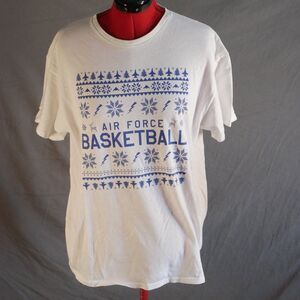 Air Force Basketball Ugly Sweater T-shirt Vintage Delta Tag In XL